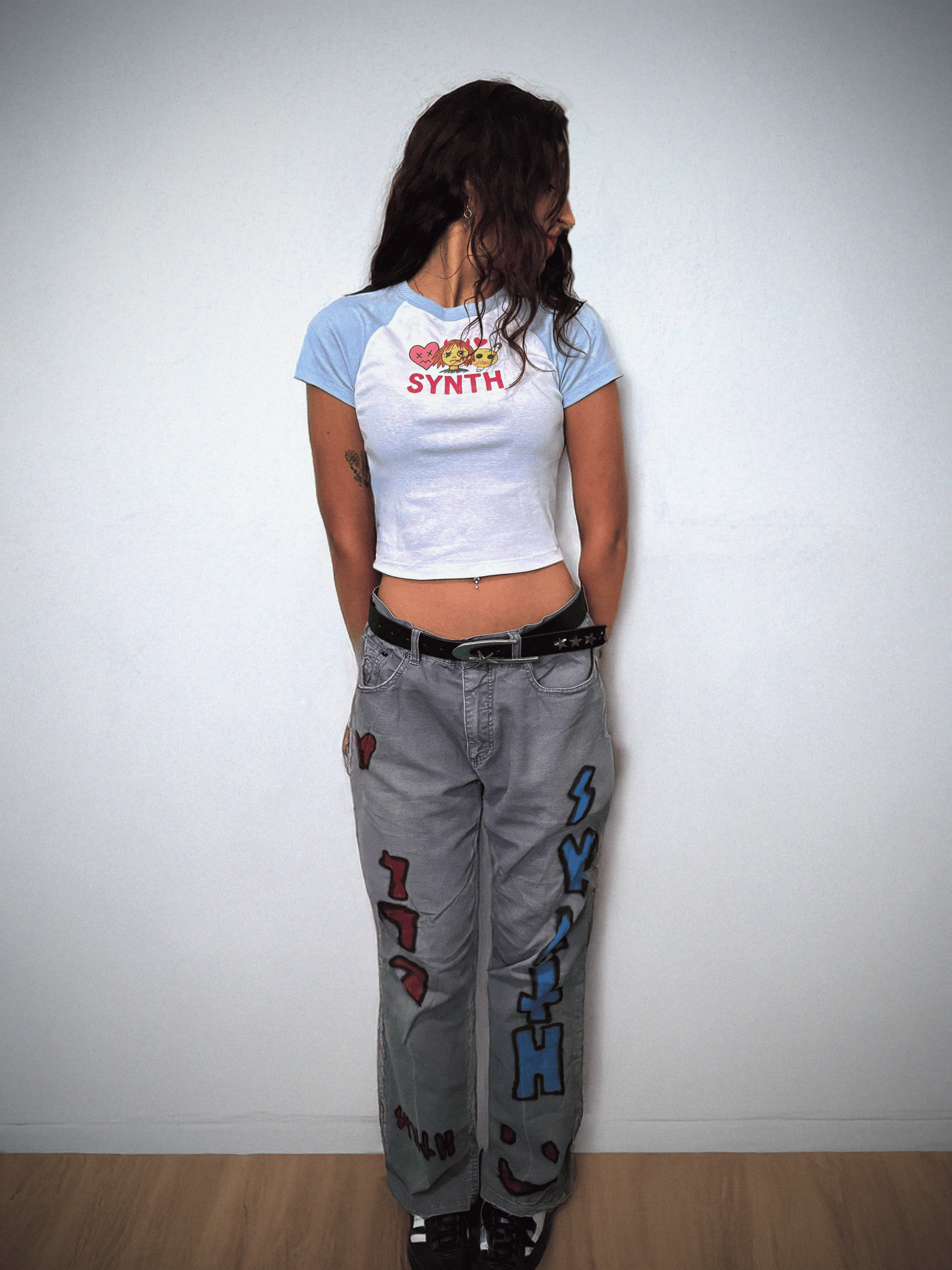 1/1 AIRBRUSHED SYNTH PANTS