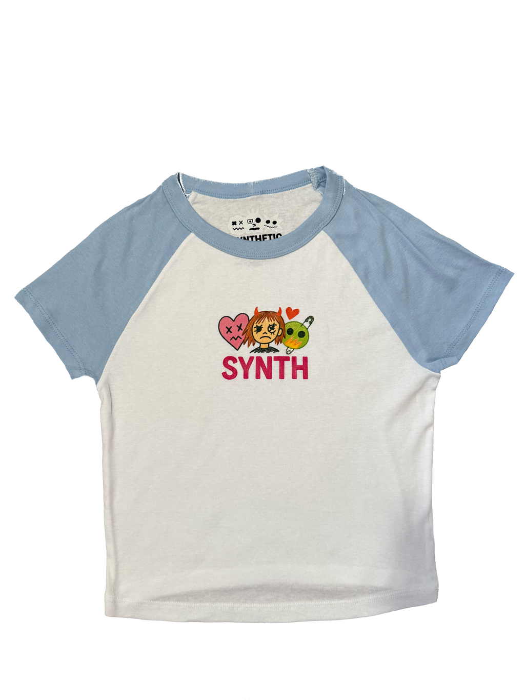 SYNTH LOGO BABY TEE