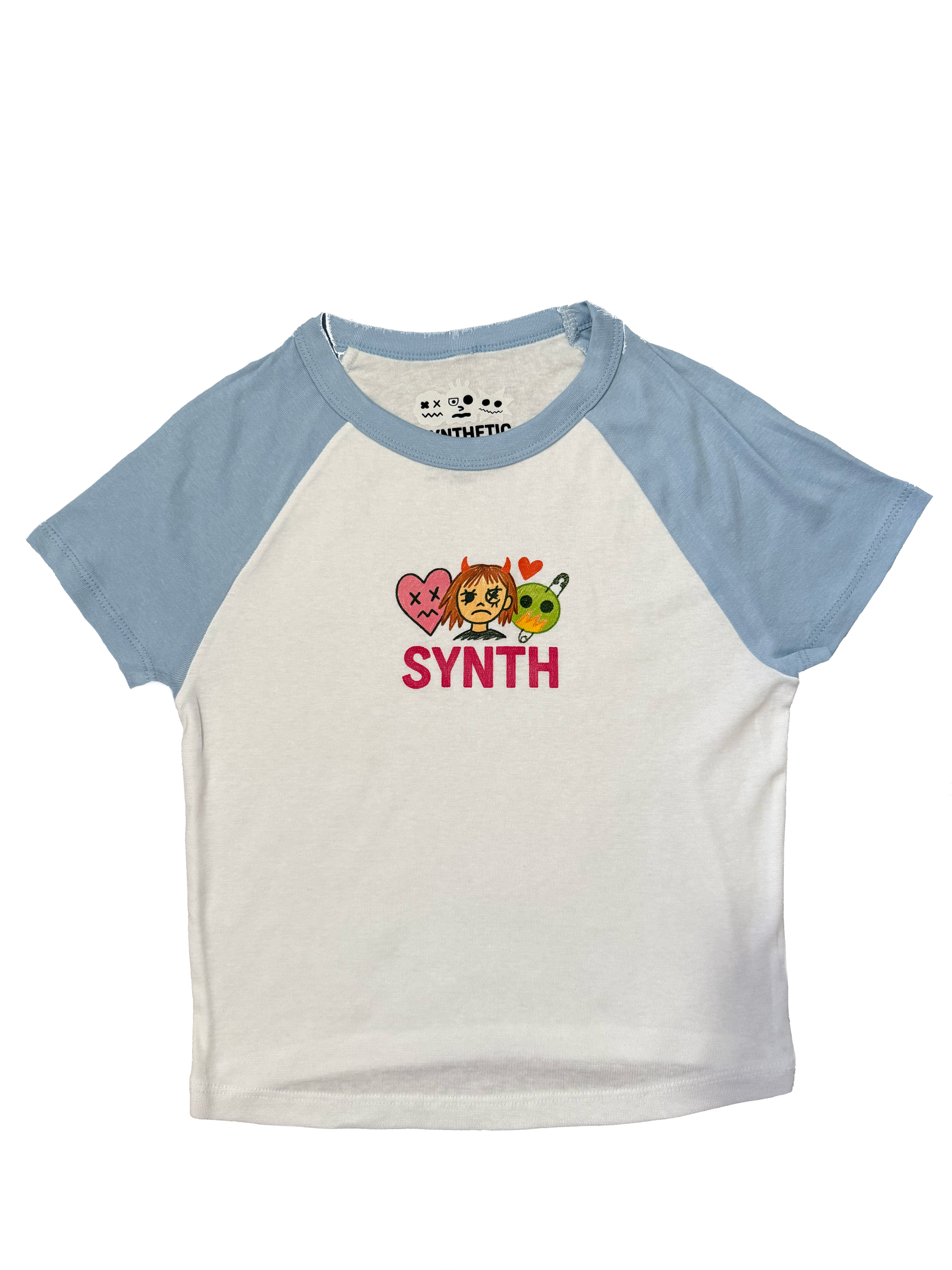 SYNTH LOGO BABY TEE